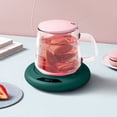 thumbnail image 1 of HIBIBUD 2026 New Coffee Cup Warmer with Auto Shut Off&Usb Port,3 Mode Coffee Mug Warmers Electric Plug In,Larger Heating Area Coffee Cup Warmer for Desk Mug Warmer Electric,Electric Beverage Tea, 1 of 3