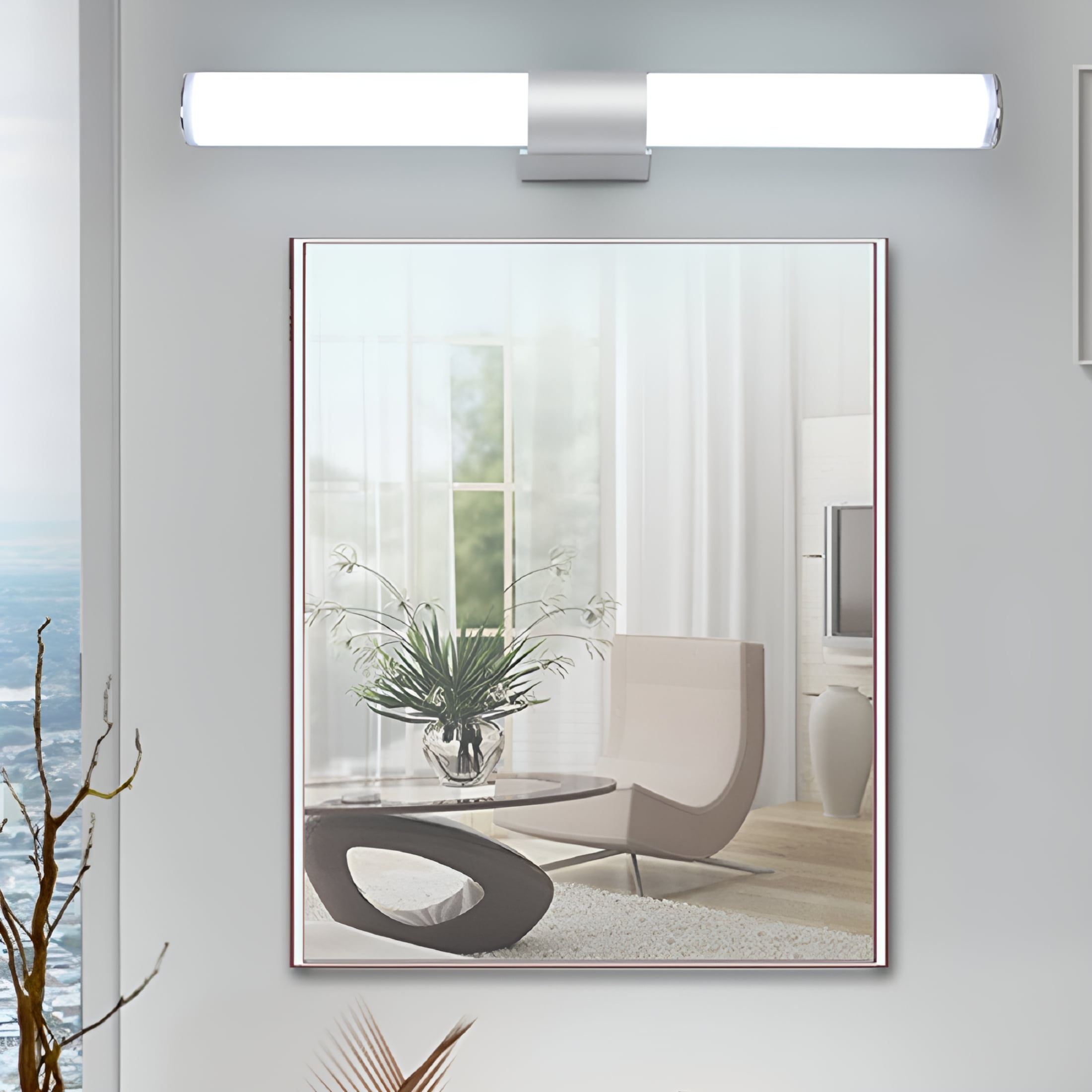 HIBIBUD 2026 New Cool White Led Vanity Light for Bathroom, Vanity, Mirror, Makeup Area, Dressing Room, Home Lighting