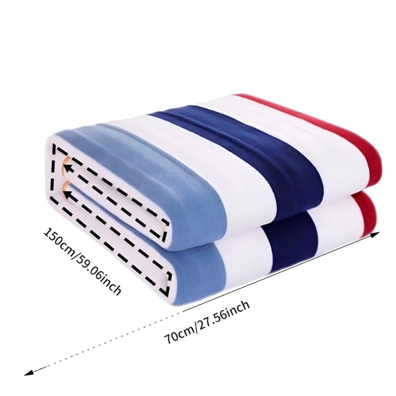 HIBIBUD 2026 New Cozy Soft Flannel Electric Heated Winter Blanket Heated Snuggie for Couch,Bed,Living Room