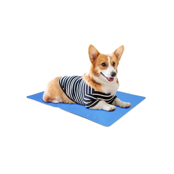 HIBIBUD 2026 New Dog Cooling Mat,Medium - Pressure Activated Cooling Mat for Dogs and Cats - No Water Or Refrigeration Needed - Non-Toxic Gel Cooling Pad,Ideal for Home and Travel - 19.5X15.7In