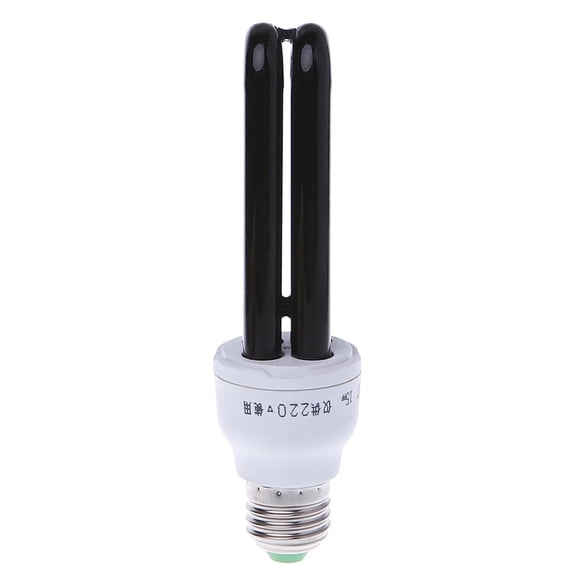 HIBIBUD 2026 New E27 15/20/30/40W Uv Ultraviolet Fluorescent Blacklight Cfl Light Bulb Lamp 220V for Parties, Clubs, Halloween, Special Effects, Blacklight Posters, Uv Reactive Materials