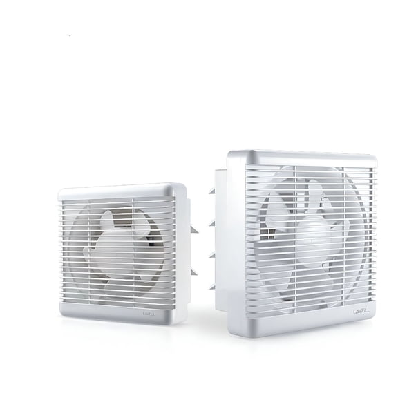 HIBIBUD 2026 New Extractor Fan,One-Way Air Pressure Extractor Fan,Quiet Extractor Fan for Bathroom,Kitchen,Attic,Window,Garage for Bathroom, Kitchen, Attic, Garage, Laundry Room, 8In,30W