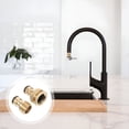 thumbnail image 1 of HIBIBUD 2026 New Faucet Adapter for Portable Washer Dishwasher Sink Attachment Shower to Garden Hose Yellow Hose Connector, 1 of 7