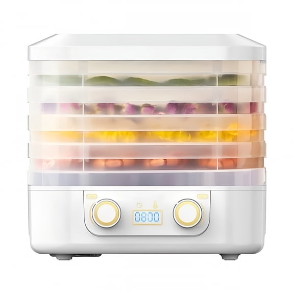 HIBIBUD 2026 New Food Freeze Dryer Machine for Home,Digital Freeze Dryer,Multi-Layer Fruit Freeze Dryer,Adjustable Temperature Meat Freeze Dryer,Compact Food Dehydrator for Home Kitchen,White