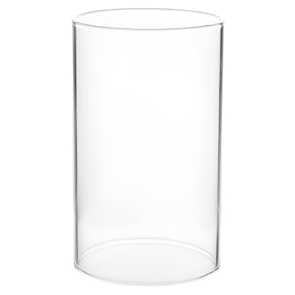 HIBIBUD 2026 New Glass Candle Holder Sleeve Candle Shade Open Flame Cylinder, for Home Decor, Table Settings, Candles, Dining Room, Living Room, Ambient Lighting, Special Occasions.