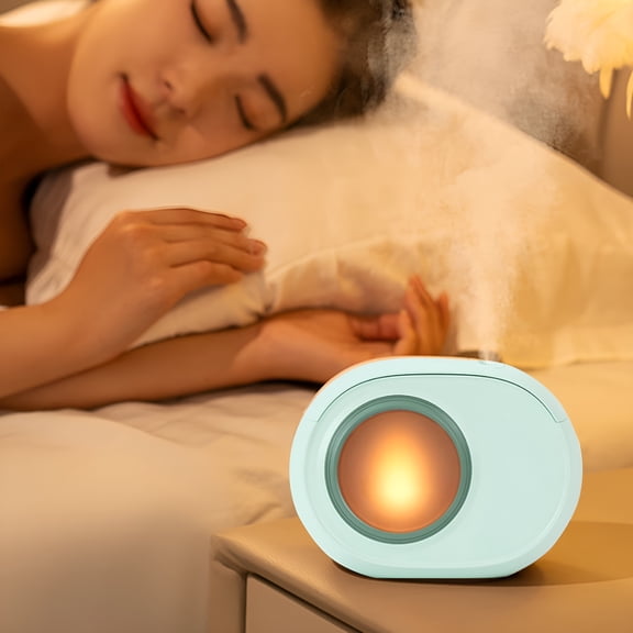 HIBIBUD 2026 New Humidifier,Humidifier for Large Room,Steam Vaporizer Humidifier,Portable Humidifier,For Office,Car,Room with Night - Quiet Mini Humidifier