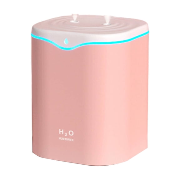 HIBIBUD 2026 New Humidifier Large Room Double Mist Hydration Canopy Humidifier Extra Large Capacity Silent Humidification Plant Humidifier Pink for Home Office Bedroom Living Room Plants Relaxation