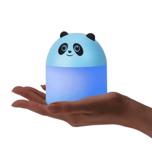 HIBIBUD 2026 New Humidifiers for Bedroom Panda Cool Mist Humidifiers Lightweight Portable Diffusers for Home for Bedroom,Office,Living Room