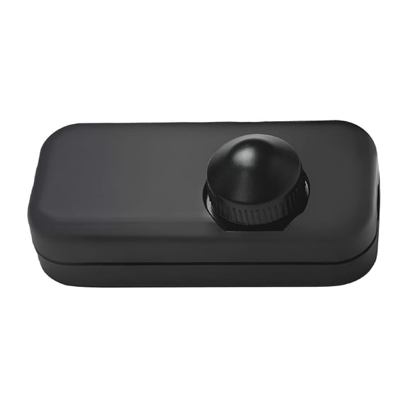 HIBIBUD 2026 New Inline Led Dimmer Switch Built-In Rotary On/Off & Knob Control Dimmer 2 Color for Lighting Control, Home Decor, Adjustable Brightness, Electrical Installations, Ambiance Setting