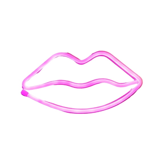 HIBIBUD 2026 New Led Lights Led Neon Lips Light Led Lights for Bedroom Perfect for Room and Party Decor Lamp Style1, for Bedroom, Party, Living Room, Home Decor, Night Light.
