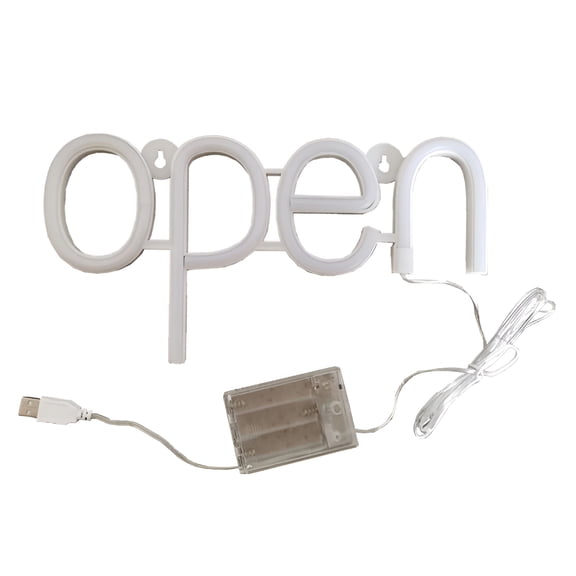 HIBIBUD 2026 New Led Neon Open Sign High Brightness Waterproof Mini Neon Open Sign for Outdoor Business for Shop,Cafe,Restaurant,Bar