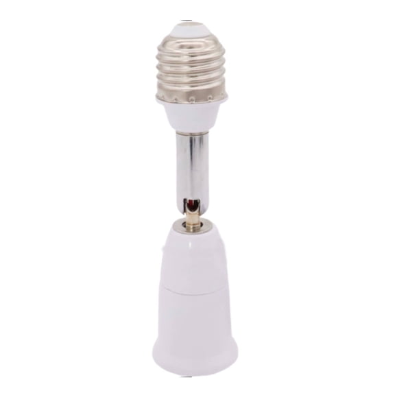 HIBIBUD 2026 New Light Socket Extended Reach Lamp Socket Universal Compatibility Light Socket Adapter for Home Office Workshop Style1