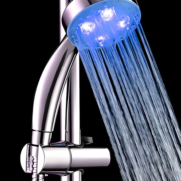 HIBIBUD 2026 New Lighting Led Light Handheld 7 Colors Led Light Water Bath Home Bathroom Shower Head Glow for Bathroom Use, Shower Experience, Decorative Lighting, Home Spa, Kids' Showers