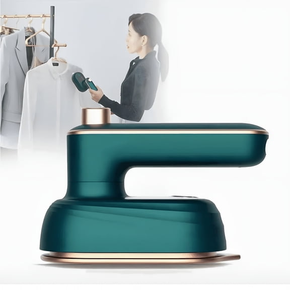 HIBIBUD 2026 New Mini Portable Micro Steam Iron Machine Handheld Garment Clothes Ironing for Travel, Home, Office, Business Trips, Quick Touch-Ups, Small Spaces, On-The-Go Clothing Care