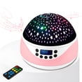 thumbnail image 1 of HIBIBUD 2026 New Night Light for Kids with Music&Timer Baby Night Light Star Projector White Noise Machine for Baby Sleeping Soother 12 Soothing Sounds Remote Control Timer for Nursery Children, 1 of 6