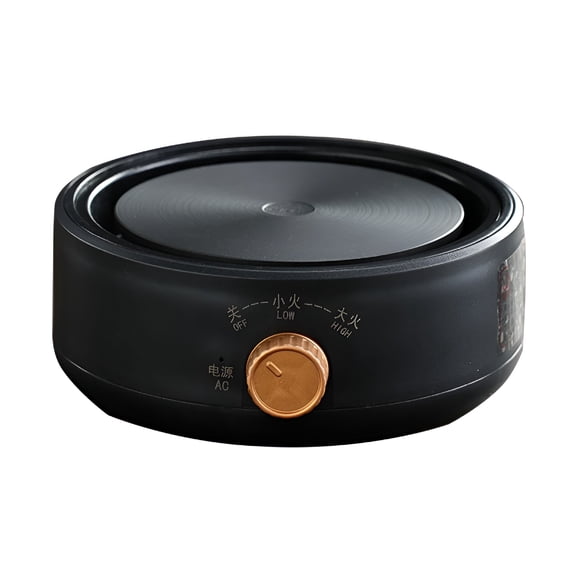 HIBIBUD 2026 New Portable Electric Mini Stove,Compact Tabletop Heating Plate Electric Hob Single,Countertop Hot Plate for Home,Coffee & Tea Heater Hot Plates for Countertop