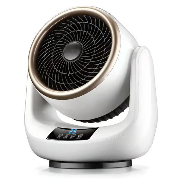 HIBIBUD 2026 New Portable Kinetic Molecular Heater Indoor Space Heater Compact Energy Efficient Rotating Smart Remote Control Desk Heater Your Winter Warmth Companion