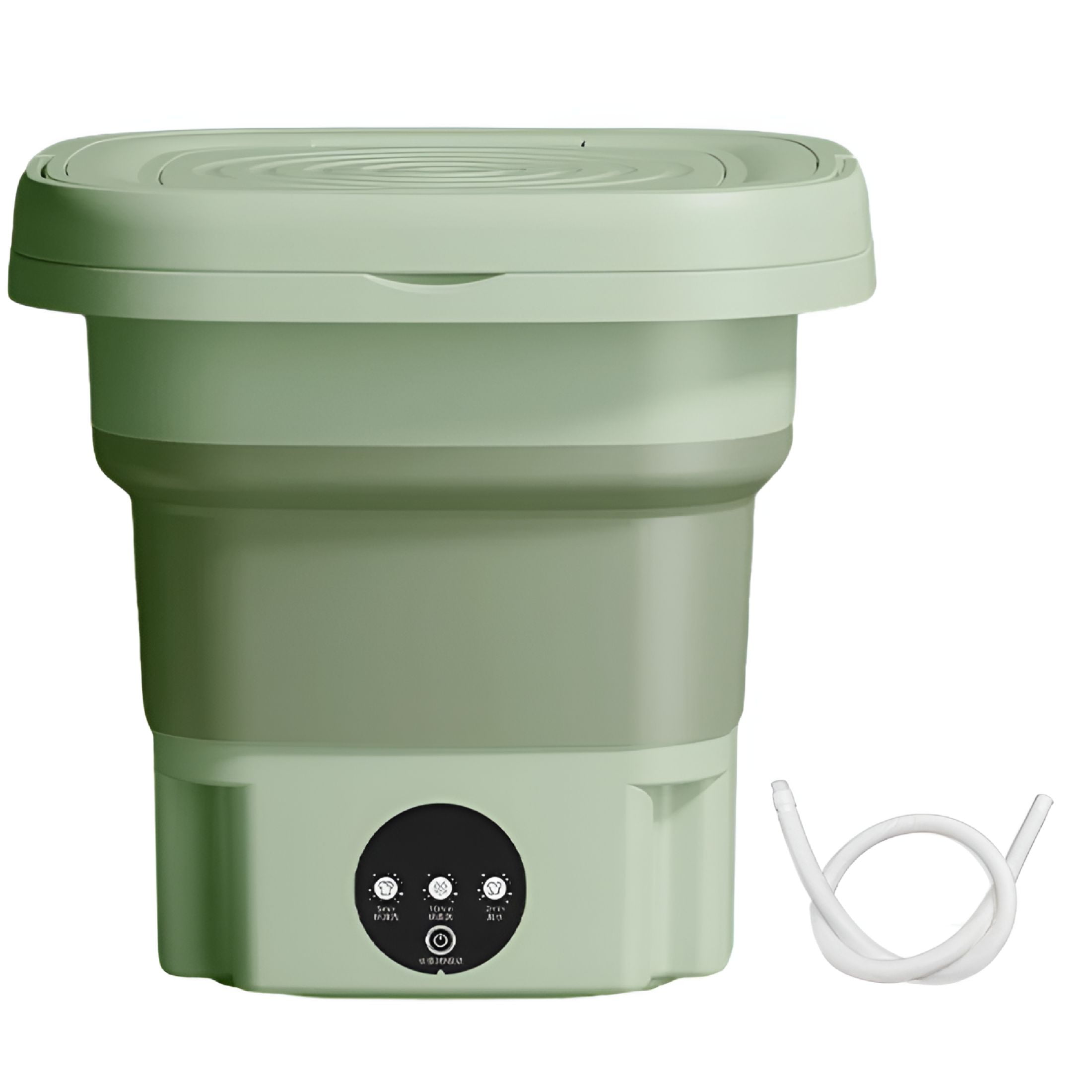 HIBIBUD 2026 New Portable Washing Machine Mini Washer Foldable Washer and Dryer Small Travel for Apartment, Dorm, Rv, Camping, Office, Small Spaces