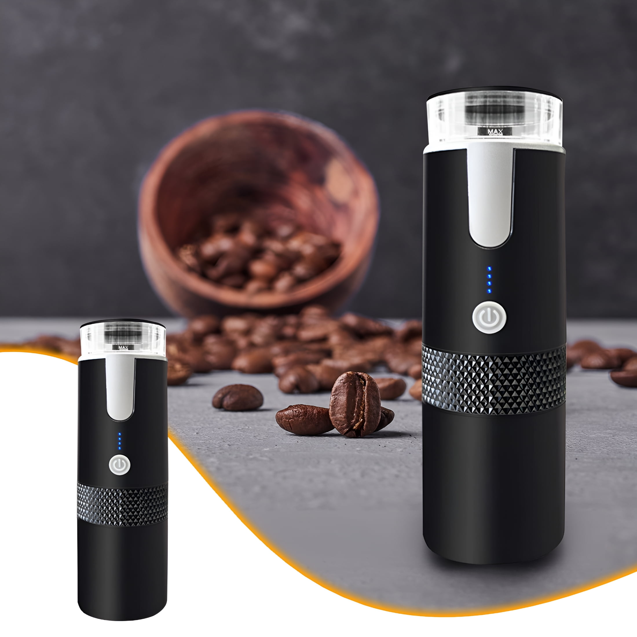 HIBIBUD 2026 New Portable Wireless Coffee Maker Fully Automatic Mini Espresso Machine 1200Mah Battery One-Click Operation Perfect for Outdoor Adventures,Travel&Camping Compact&Durable