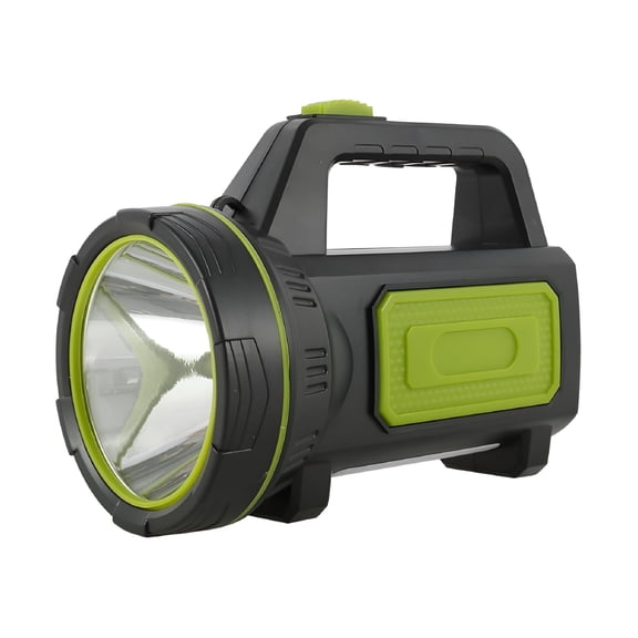 HIBIBUD 2026 New Rechargeable Spotlight, Super Bright 135000 Lumen Led Flashlight Handheld Spotlight Long Lasting Large Flashlight Searchlight Ip65 Waterproof (Side Light)