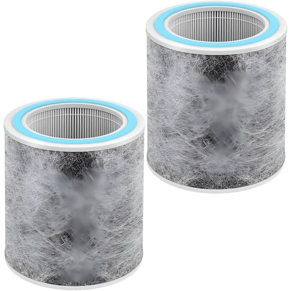 HIBIBUD 2026 New Replacement Filter,Compatible with Air Purifier Hp100,Hp102 and 3-In-1 Models Hc450,Hc451,Hc452,Hc455,H13 True Hepa for Home,Office,Bedroom,Living Room