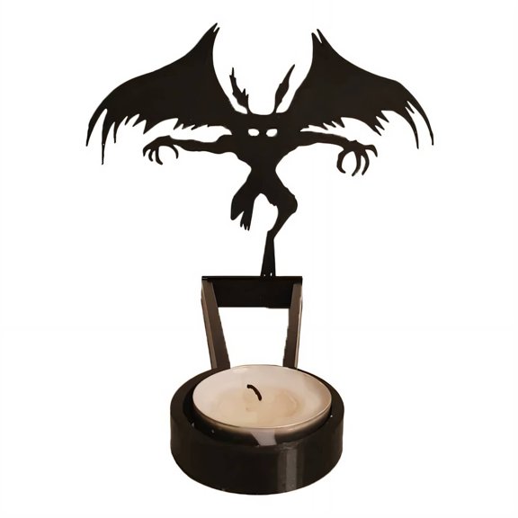 HIBIBUD 2026 New Shadow Candlestick Eco Friendly Durability Inverted Candlestick Vintage Elegance Shadow Stand Soft Candlelight Shadow Stand for Home Restaurant Dining Room Style4