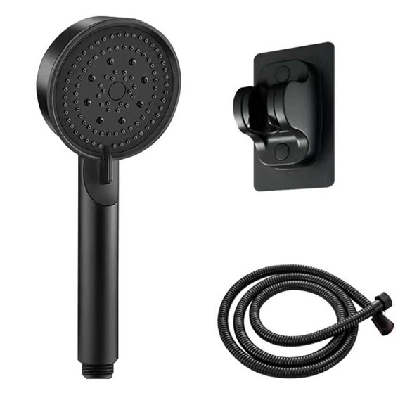 HIBIBUD 2026 New Shower Head Rainfall Seven-Level Adjustment Rain Shower Head with Handheld Spray Pressure Boost Water Flow Detachable Shower Head Style