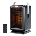 thumbnail image 1 of HIBIBUD 2026 New Space Heater Indoor Use,Heater Indoor with Remote,Fast Safety Heater,Portable Desk Heater for Bedroom,Office,Home,Black with Battery, 1 of 7