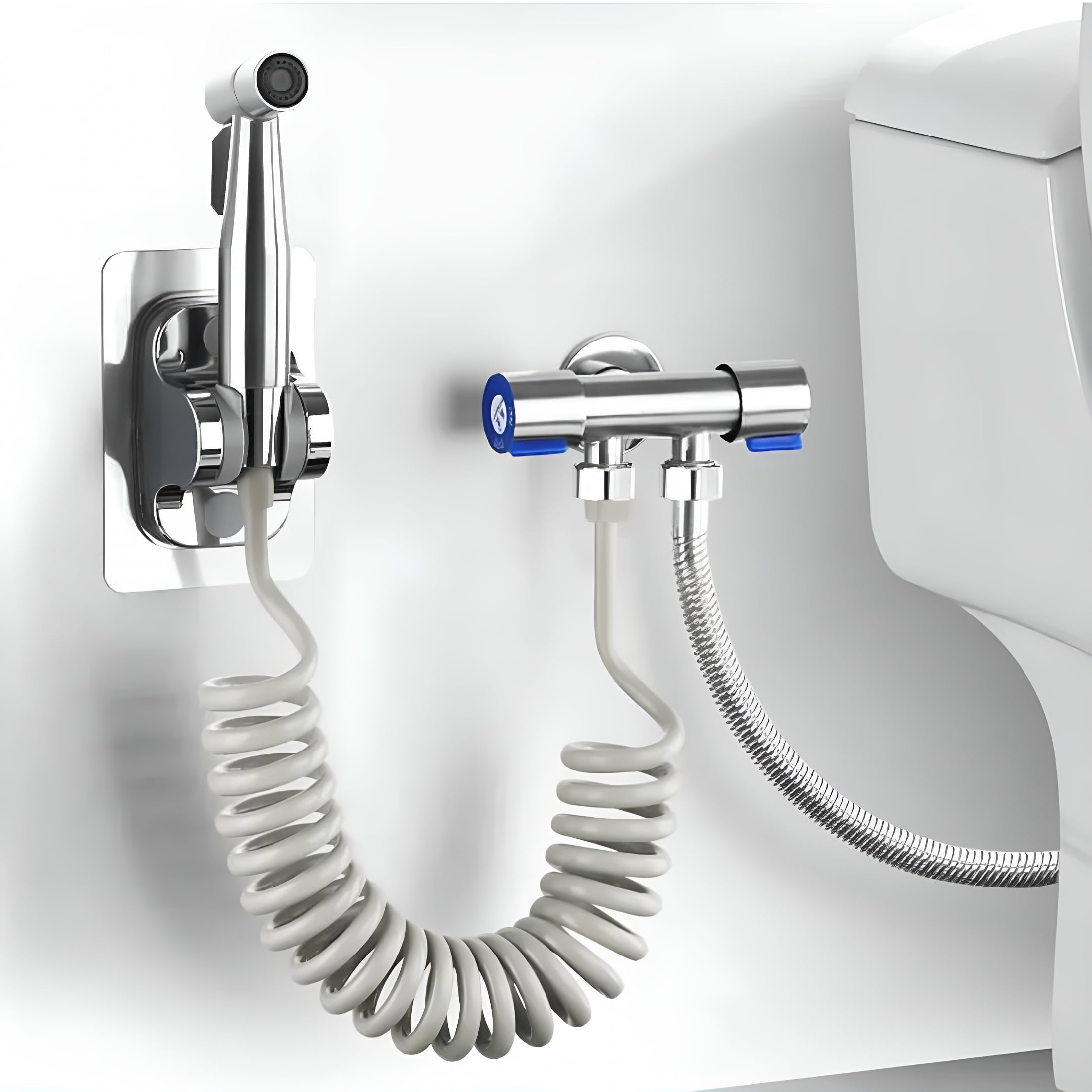HIBIBUD 2026 New Stainless Steel Handheld Bidet Sprayer,Portable Bidet ...