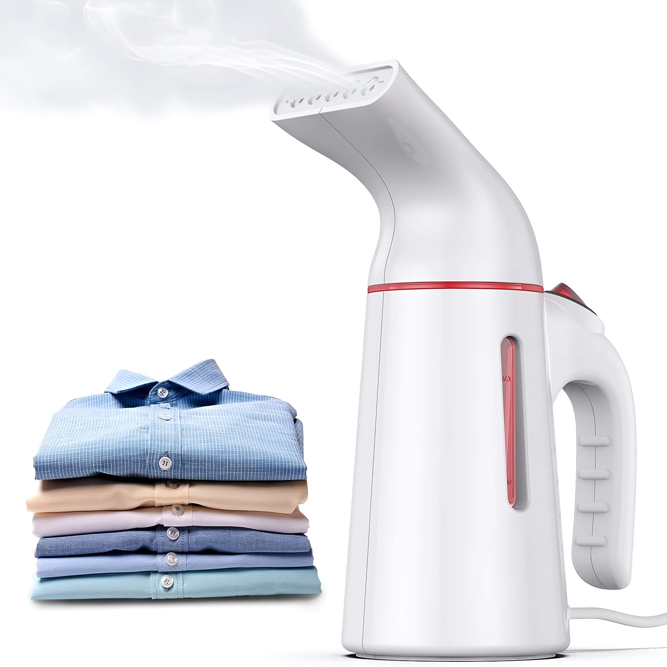 HIBIBUD 2026 New Steamer for Clothes,700W Powerful Handheld Garment Steamer,Portable Travel Steam Iron,150Ml Water Tank for Home, Travel, Clothing, Garment Care, Wrinkle Removal, Fabric Refreshing.