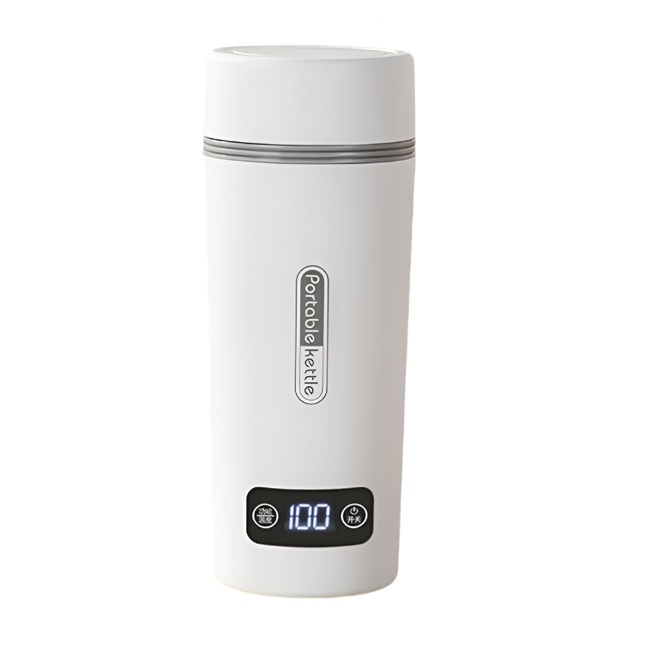 HIBIBUD 2026 New Travel Electric Kettle Portable Small Mini Tea Coffee Kettle Water Boiler,350Ml Water Heater with 4 Temperature Control,304 Stainless Steel