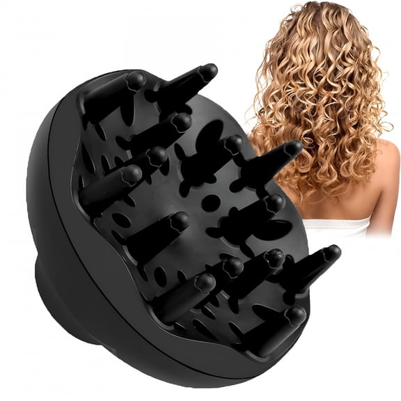 HIBIBUD 2026 New Universal Hair Diffuser Styling Tools, Hair Dryer Attachment Diffuser, Hair Curls Diffuser, Adaptable Blow Dryers Hood Barber Shop, Hairdryer Styling Cover