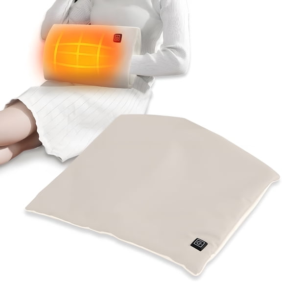 HIBIBUD 2026 New Usb Hand Warmer & Heating Pad 2-In-1,Electric Heated Hand Warmer Pouch,Portable Usb Heated Hand Warmer with 3 Heating Levels,Pu Leather,Foldable,Fast Heating Electric Blanket