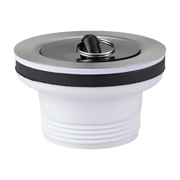 HIBIBUD 2026 New Utility Sink Drain Kit with Strainer and Plug Sink Unit Drain Valve Bathtub Drain Plug Laundry Tub Strainer for Laundry Tub and Bathroom Sink