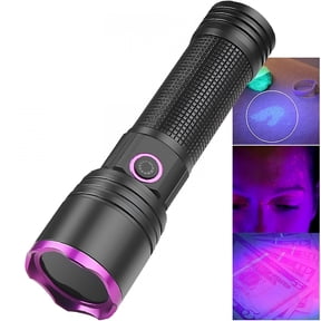 HIBIBUD 2026 New Uv Flashlight Blood Tracking Light for Night Hunting 2000 Lumens, Black Light for Pet Urine Detection, with Charging Cable (1Pcs)