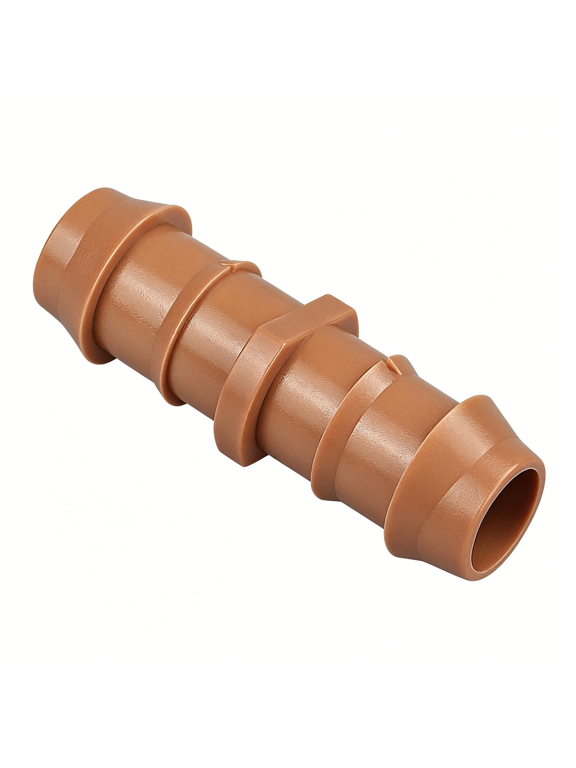 20Pieces Drip Irrigation Fittings Coupling Connectors for 1/2" Tubing,Drip Barbed Couplers for 1/2 Inch Irrigation Tubing(0.600" Id),Drip Line Couplings for Drip Sprinkler Garden Systems