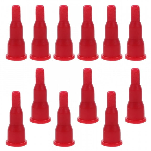 HIBIBUD 20pcs Butane Refill Valve Adapter,Lighter Gas Refill Adapter Tips,Universal Nozzle Adapter for Torch Lighter Gas Tank Conversion,0.63"X0.24"X0.24"