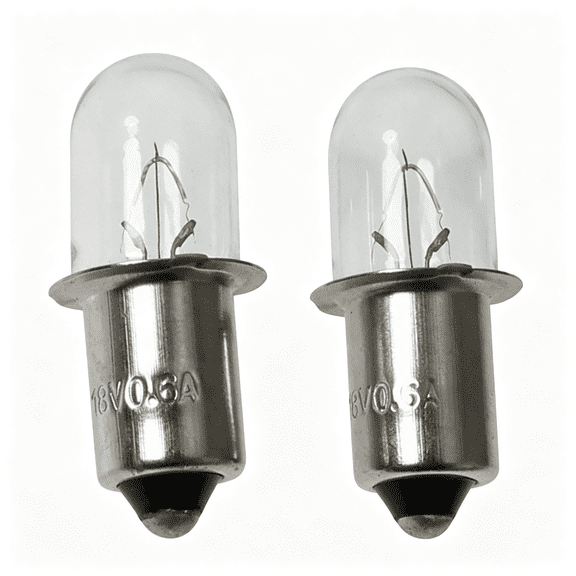 HIBIBUD 2Pcs 780287001 Ry-Obi Light Flashlight Bulbs Replacement Bulbs Compatible,With Ry-Obi-Ridgid 18V Flashlight P704 P703 P700 Bright&Durable Flashlight Bulbs