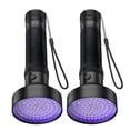 thumbnail image 1 of HIBIBUD 2 Pcs UV Flashlight, Black Light for Pet Urine Detection and DIY UV Glue Curing, 1 of 7