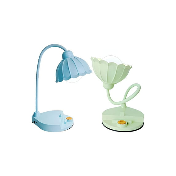 HIBIBUD 2Pcs Cute Desk Lamp,Quick Brightness Adjustment Desk Lamps,Variable Brightness Kawaii Desk Accessories,colormixing1