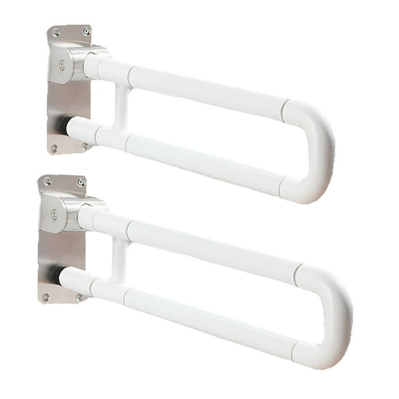HIBIBUD 2Pcs Grab Bars for Bathtubs and Showers,No Nails Or Drilling Shower Handle,Ergonomic Design Toilet Safety Rails,Mixing1
