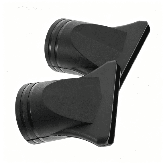 HIBIBUD 2Pcs Hair Dryer Attachments Universal Blower Nozzle Replacement Narrow Concentrator for Faster Drying Design Smoothing, 4.5Cm Inner Diameter
