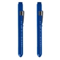 thumbnail image 1 of HIBIBUD 2 Pcs 5.3" Blue Rechargeable Pen Light,Pocket Flashlight for Doctors,Nurses, 1 of 7