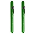 thumbnail image 1 of HIBIBUD 2Pcs Penlight,Progressive Chart with Pupil Comparison Pen Lights for Nurses,Tail ButtonPen Flashlight,Green, 1 of 7