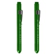 thumbnail image 1 of HIBIBUD 2 Pcs Green Pen Light, 5.3" Rechargeable Pocket Flashlight for Medical and Home Use, 1 of 7