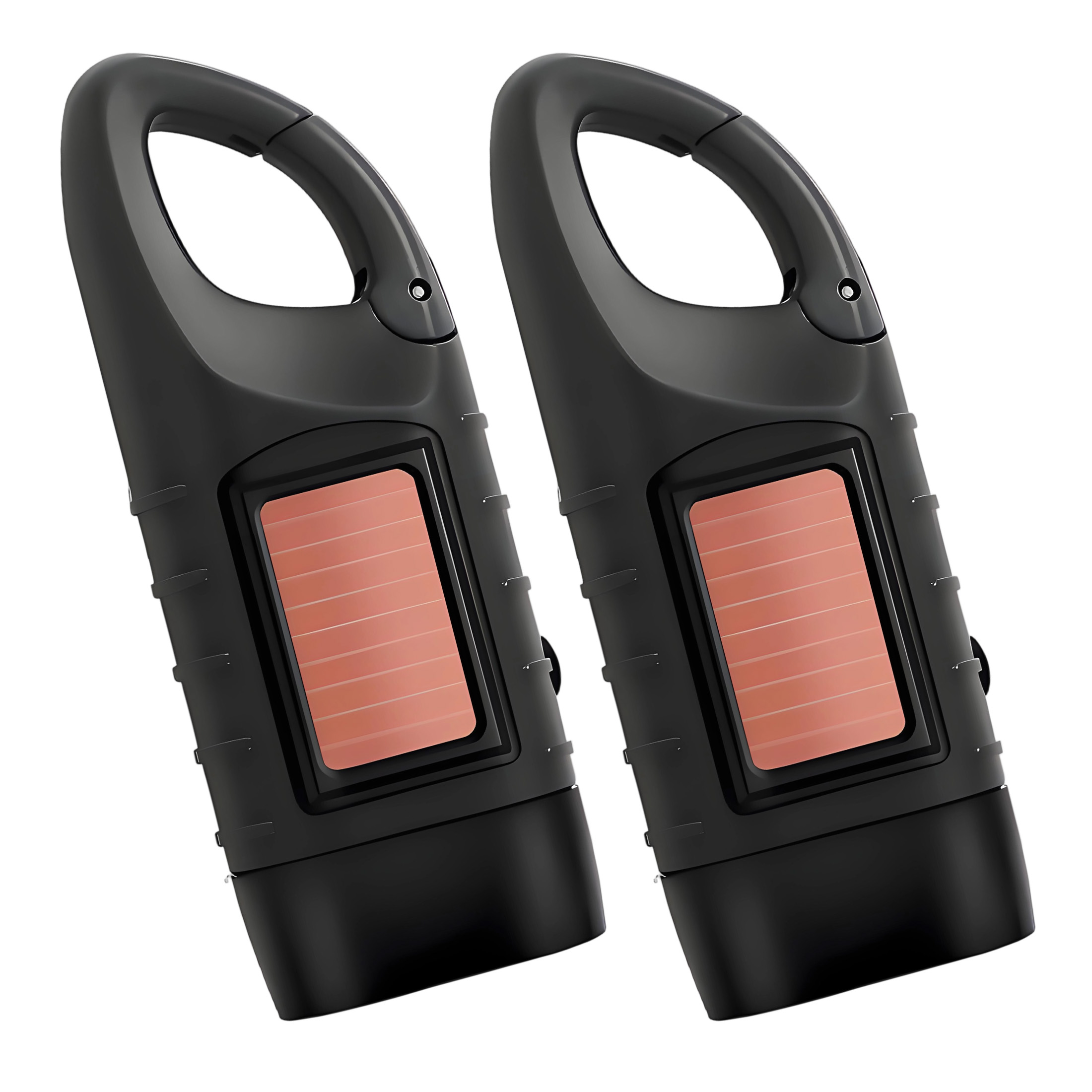 HIBIBUD 2Pcs Windfire Flashlight,Built-In Output Function Flash Light ...