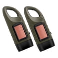 thumbnail image 1 of HIBIBUD 2Pcs Windfire Flashlight,Hand-Cranked Generator Led Flashlight,Built-In Output Function Flash Light,Green1, 1 of 7