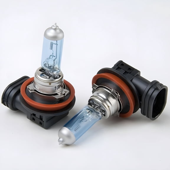 HIBIBUD 2x H8 Halogen 35W 12V Fog Light Bulbs Bright White Xenon Replacement