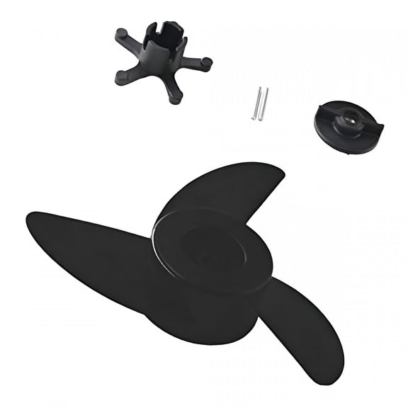 HIBIBUD 3-Blade Propeller for Heber ET44L 54L Electric Trolling Motor