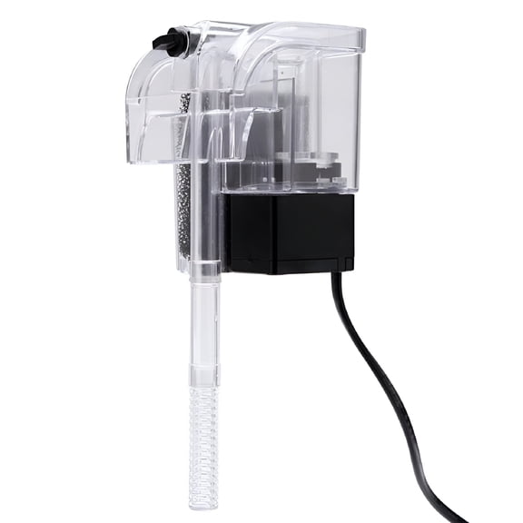 HIBIBUD 3 In 1 Hanging External Aquarium Filter Water Oxygen Circulation Filtrator Waterfall Filter Pump Fish Turtle Tank